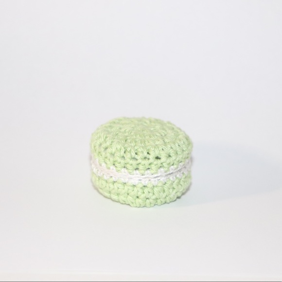 Macaroon mini storage to store eyelashes, earrings in a purse. Mini department - Picture 4 of 4
